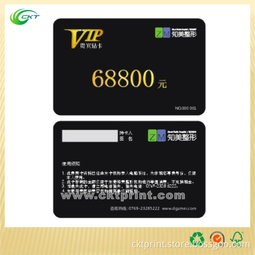High Quality VIP Cards with Embossing (CKT-PC-005)